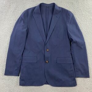 J.CREW Ludlow Blazer Suit‎ Jacket Mens 38 Somelos Breathable Navy Event Wedding